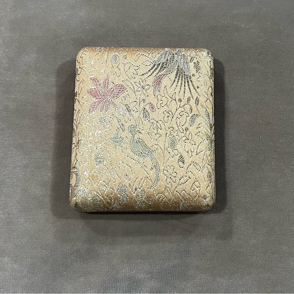 Vintage Floral And Gold Picture Frame